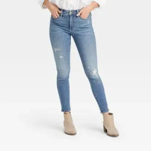 Women's High-Rise Skinny Jeans - Universal Thread Medium Wash